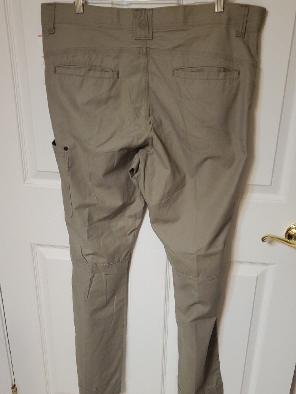 Wrangler Straight Fit Casual Khaki Utility Pants 38 X 32 - Picture 11 of 13